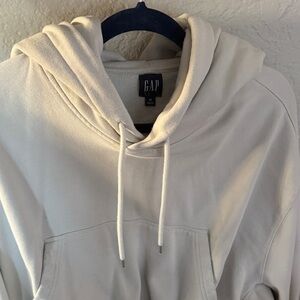 GAP Women's Cream Hoodie Sweater